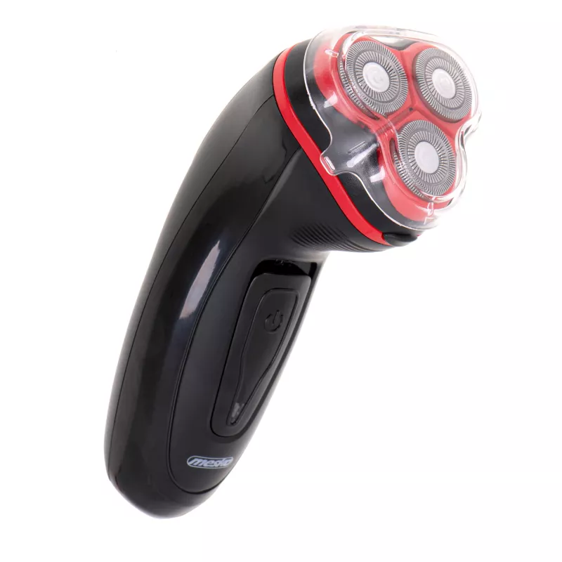Mesko MS 2926 pánsky holiaci strojček rotačný trimmer čierny, červený