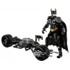 LEGO® DC Batman™: Batmanova zostaviteľná figúrka a motorka 76273