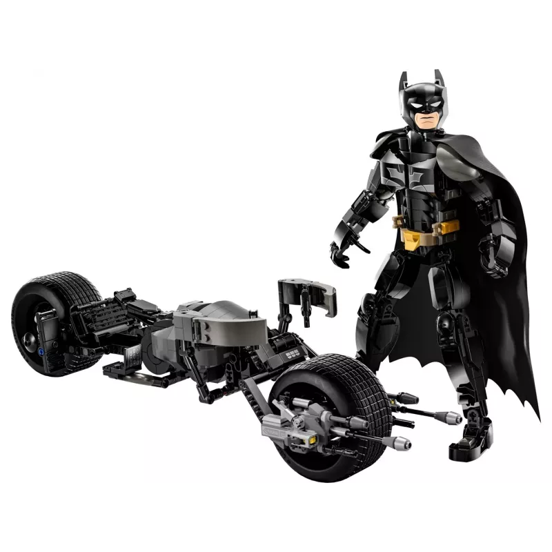 LEGO® DC Batman™: Batmanova zostaviteľná figúrka a motorka 76273