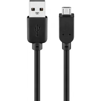 Wentronic 93918 kábel pre mobilný telefón čierny