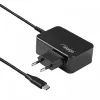 Akyga AK-ND-82 USB-C GaN napájací zdroj pre notebook 90 W, PD 3.0, 5–20 V, 1,8 m kábel, čierny