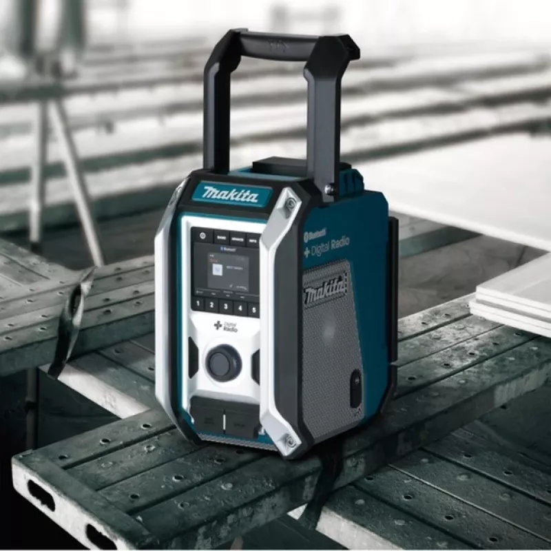 MAKITA RÁDIO 12/14,4/18V DMR115 FM/DAB BLUETOOTH AUX USB