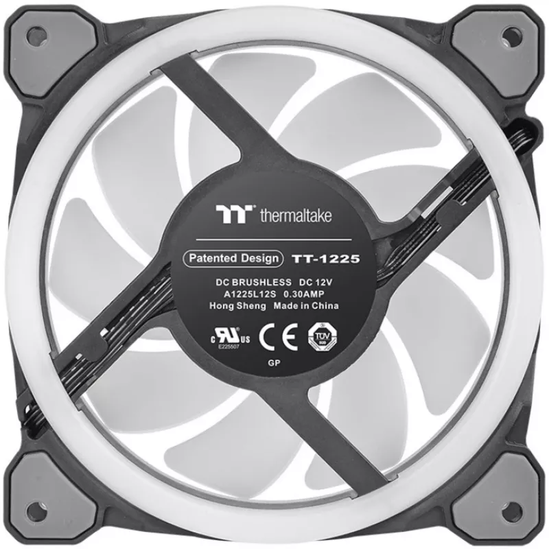 Thermaltake Riing Trio 14 RGB TT Premium Edition ventilátory do skrinky, 3 x 140 mm, 500 – 1400 ot./min