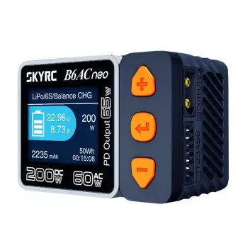 Nabíjačka batérií SkyRC B6AC Neo 10A AC DC LiPo Li-Ion LiFePO4