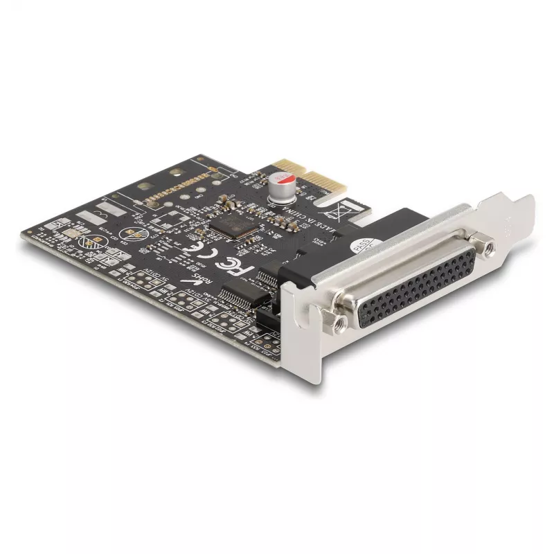 DeLOCK 66324 Interný RS-232 VGA adaptér PCIe konektor samica čierny