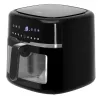 Adler AD 6318 teplovzdušná fritéza, 8 l, 2500 W, LCD displej, 9 programov, čierna