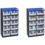 Organizér drobných dielov allit VarioPlus Pro 53/20 Š x V x H 300 525, modulárny systém skladovacích nádob