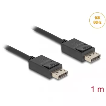 DisplayPort kábel DeLOCK 81174 1 m čierny DisplayPort na DisplayPort