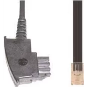 Telefónny kábel e+p T 180/3 3 m čierny