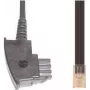 Telefónny kábel e+p T 180/3 3 m čierny