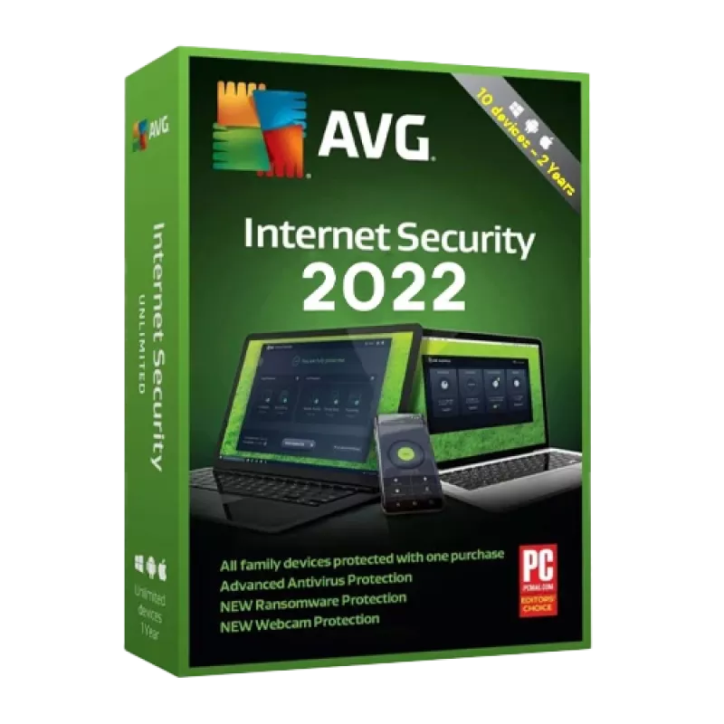 AVG Internet Security | 10 PC | 2 roky