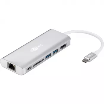 Wentronic goobay - dokovacia stanica - (USB-C) - 10Mb LAN (76788)