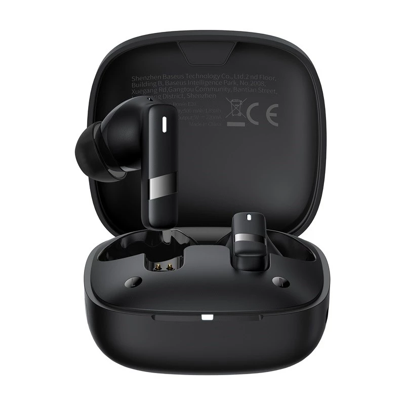 Baseus Bowie E20 headset bezdrôtový in-ear hovory/hudba Bluetooth čierny