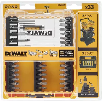 DeWALT DT70709-QZ skrutkovacie bity 33 ks
