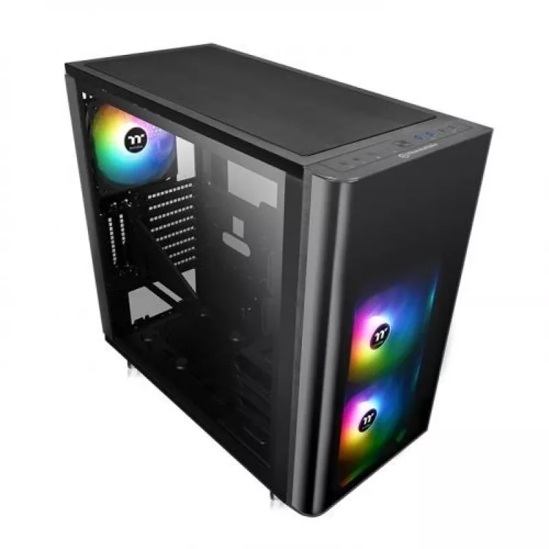 Thermaltake View 31 TG - ARGB Edition - MIDI Tower - ATX - bez napájacieho zdroja (PS/2) - čierna - USB/Audio