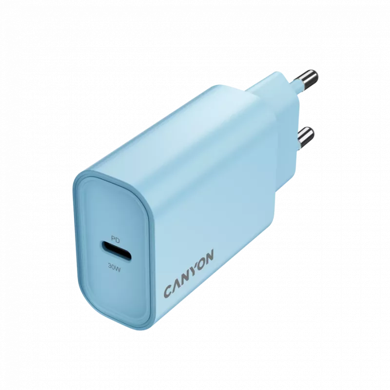 Napájací zdroj CANYON Charger OnCharge 30CL Max Power 30W USB-C PD 1-port