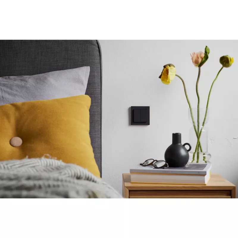 Friends of Hue Smart Switch, tlačidlo antracit, balenie 3 ks