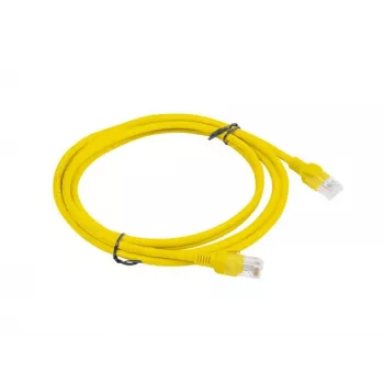 PATCHCORD Cat.5E UTP 2M žltý FLUKE PASSED LANBERG 10-PACK