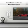MERCUSYS MP500P KIT - AV1000 Gigabit Passthrough Powerline štartovacia sada so zásuvkou