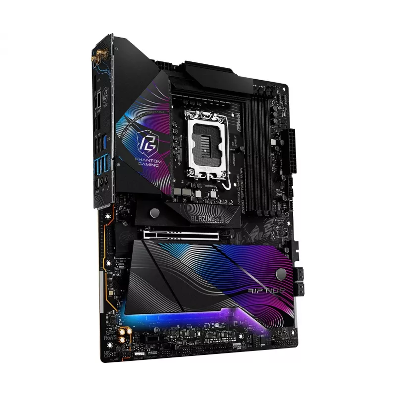 Základná doska ASRock Z890 Riptide WiFi — Intel Z890, LGA1851, ATX, DDR5, 4 DIMM, Wi‑Fi 7, 2.5Gb LAN, Thunderbolt 4