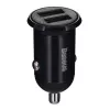 Auto nabíjačka Baseus Gain Pro univerzálna čierna – 2× USB 2.0, 2,4 A na port, vstup 12–24 V, výstup 5 V