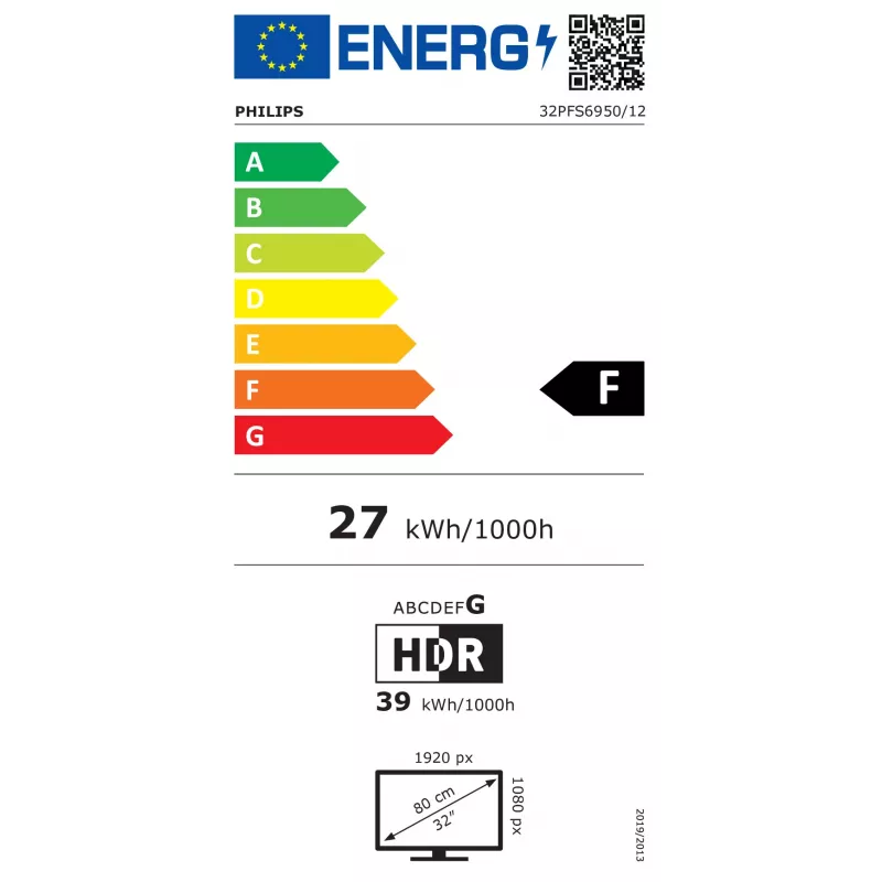 Philips Ambilight 32PFS6950/12 TV 81,3 cm (32