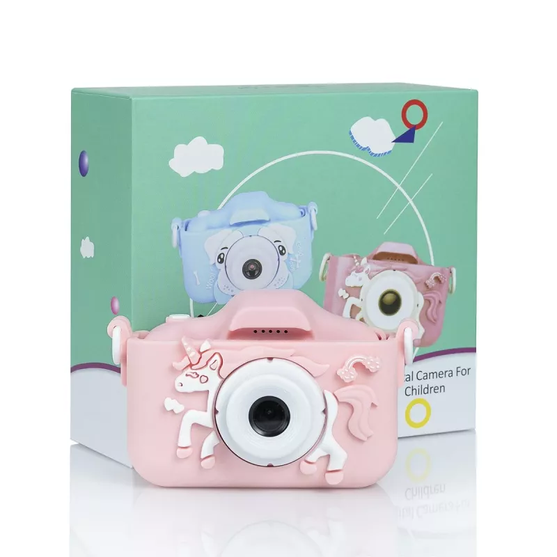 Detský fotoaparát Extralink KIDS CAMERA H29 Single, ružová