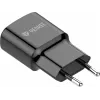 Sieťová USB-A nabíjačka YENKEE YAC 2013BK — 12 W, 2,4 A výstup