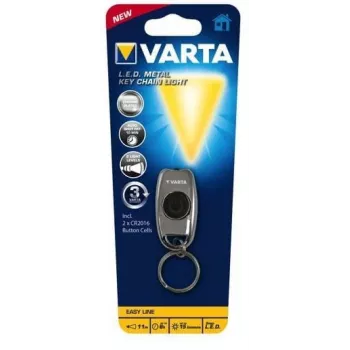 Prívesok na kľúče - baterka Varta L.E.D. METAL KEY CHAIN LIGHT