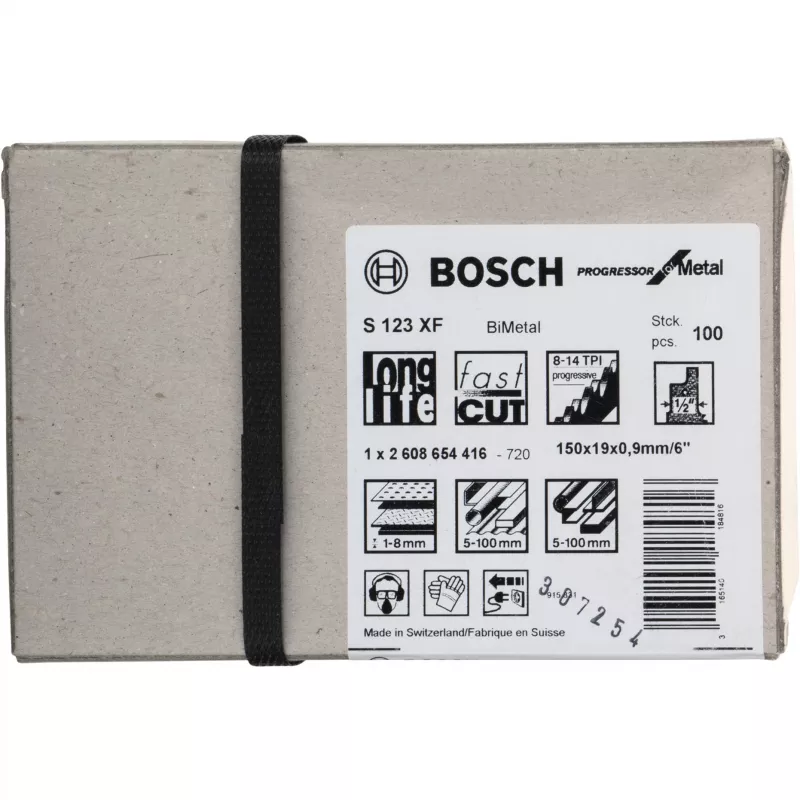 Čepeľ do šablónovej píly Bosch S 123 XF Progressor for Metal