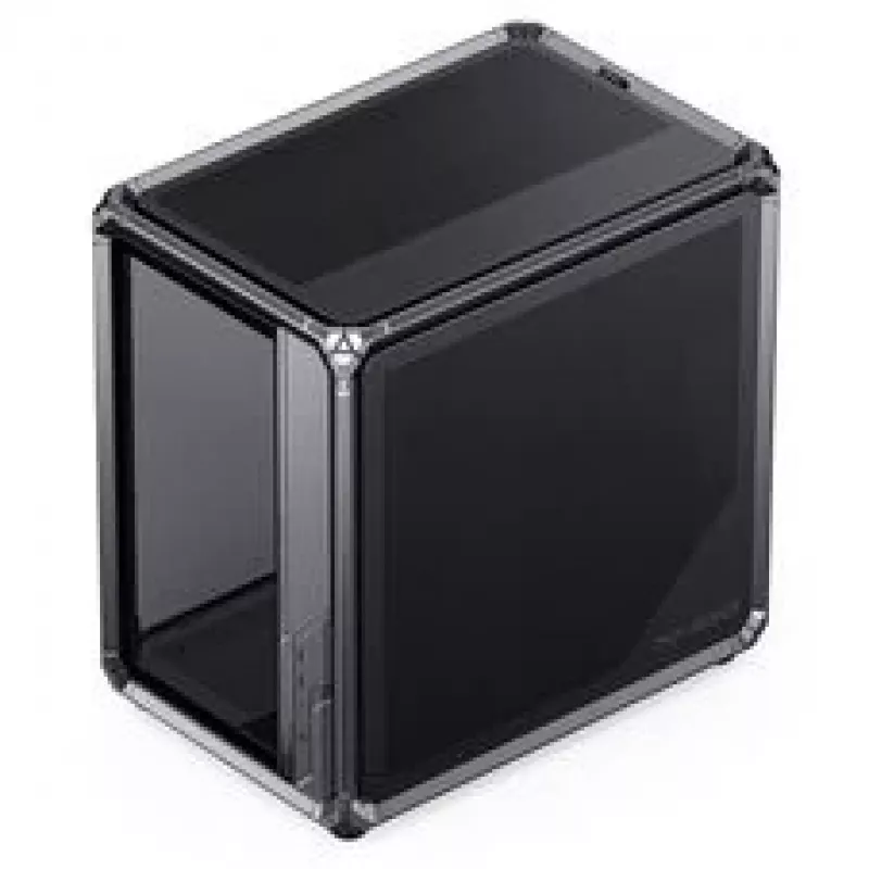Jonsbo X400 Pro ATX Midi-Tower PC skriňa s bočnicou z tvrdeného skla, sivá
