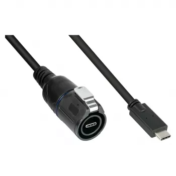 Good Connections priemyselný konektor S1 - USB 3.2 C-C, 0,5 m