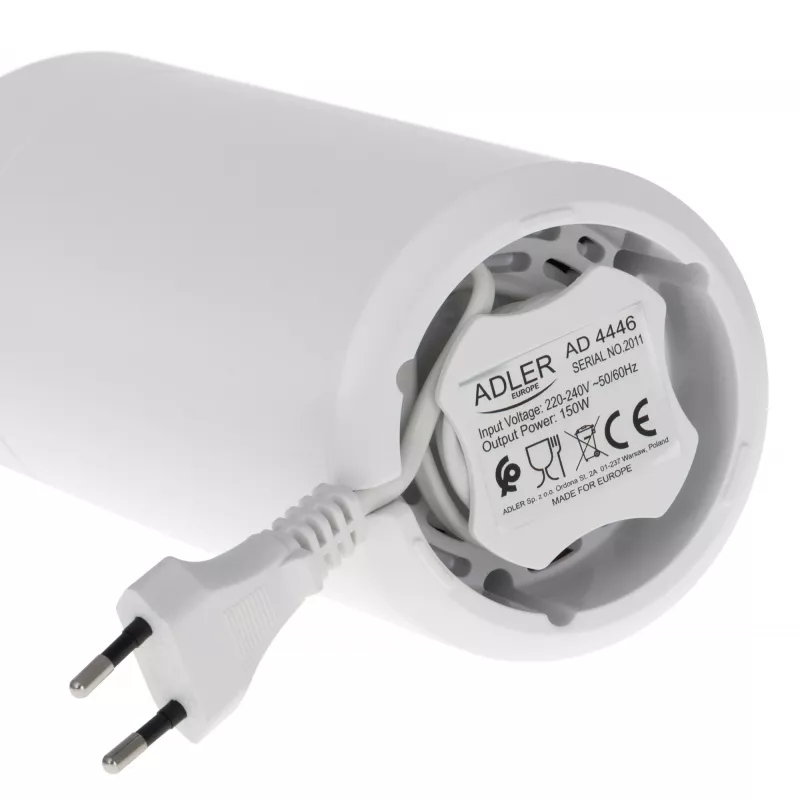 Nástenná odsávačka pár Akpo WK-4 Nero Eco, hliníkový filter, hladina hluku: E
