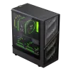 Gamemax skriňa | AERIS 330 MB | čierna | Mini-Tower | napájací zdroj nie je súčasťou