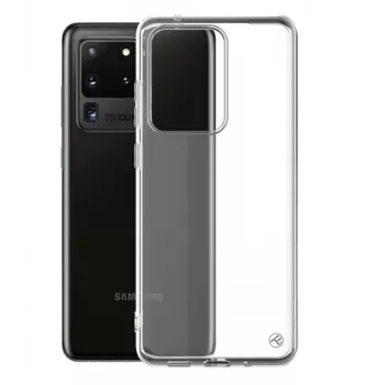 Silikónové puzdro na smartphone Tellur pre Samsung S20 Ultra, transparentné