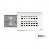 WLAN sieťová karta DeLOCK 12770 USB 5000 Mbit/s bezdrôtová biela