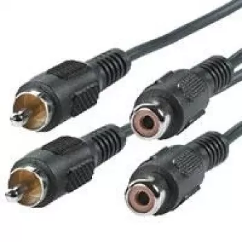 VALUE RCA predlžovací kábel duplex ST/BU 5m (11.99.4326)