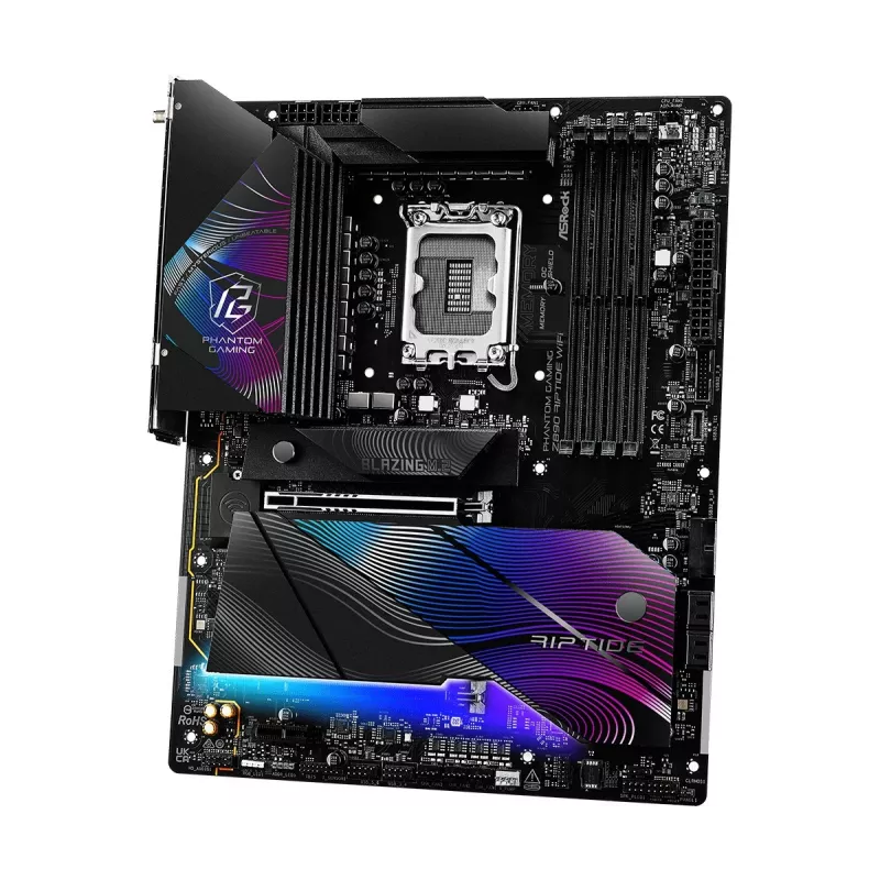 Základná doska ASRock Z890 Riptide WiFi — Intel Z890, LGA1851, ATX, DDR5, 4 DIMM, Wi‑Fi 7, 2.5Gb LAN, Thunderbolt 4