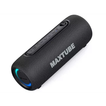 Reproduktor TRACER MaxTube 20W TWS Bluetooth, čierny — prenosný bezdrôtový zvuk, stereo zvuk