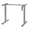 Manuálne výškovo nastaviteľný stôl MACLEAN MC-790NG — max. zaťaženie 60 kg, max. výška 120 cm