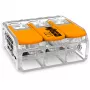 WAGO 221-613 - transparentná - 41 A - 450 V - 22,9 mm - 10,1 mm