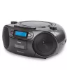 Prenosný stereo systém Aiwa BBTC-550BK Digital 6 W FM PLL čierny