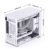 PC skriňa Jonsbo D31 MESH Midi Tower biela