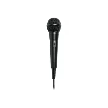Káblový scénický mikrofón Muse MC-20 B — citlivosť -73 dB, 30–15000 Hz, 3 m kábel, 6,35 mm jack, čierny