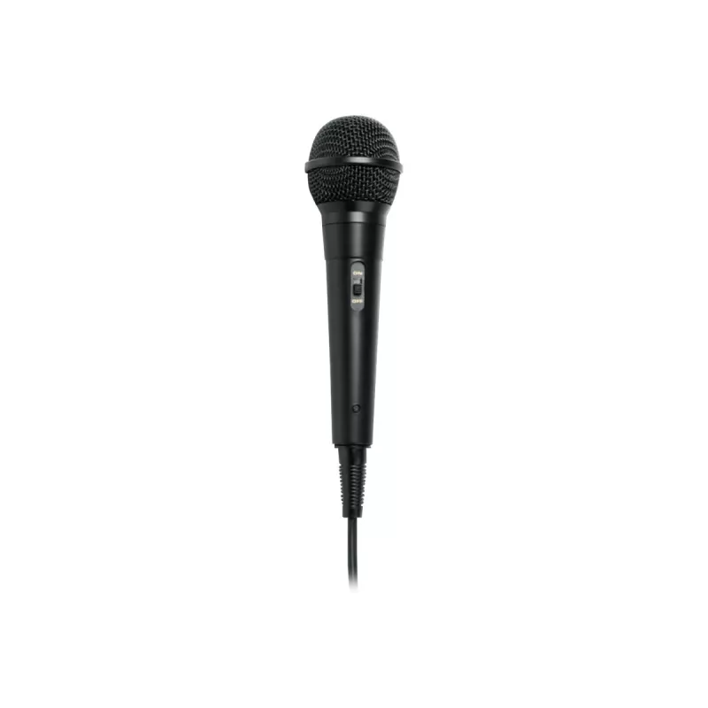 Muse MC-20B profesionálny drôtový mikrofón, -73 dB, 30–15000 Hz, kábel 3 m, jack 6,3 mm, čierny