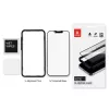 Tvrdené sklo ochrana displeja Crong pre iPhone 16e / 14 / 13 / 13 Pro — 3D plné pokrytie