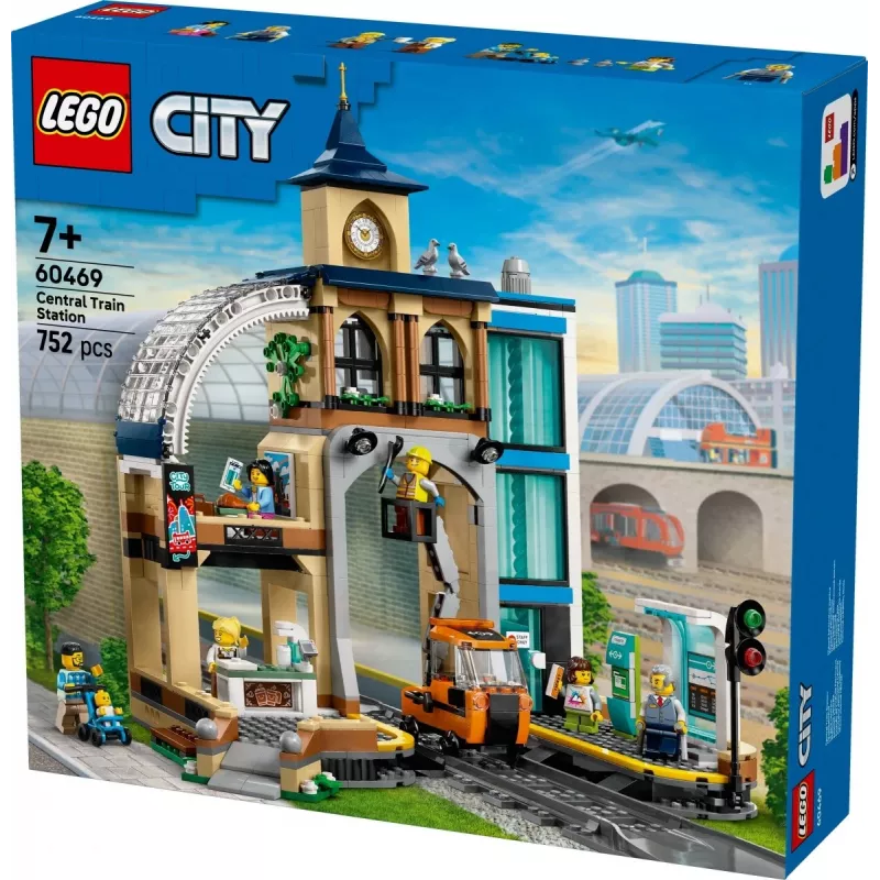 LEGO CITY 60469 Hlavná vlaková stanica