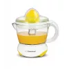Elektrický lis na citrusy ESPERANZA EKJ001Y – 0,7 l miska, 25 W, biela/žltá