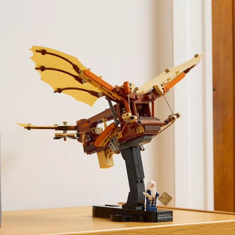 LEGO ICONS 10363 Leonardo da Vinciho lietajúci stroj