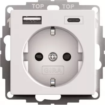 gira SCHUKO USB napájací zdroj 2f System 55 model 245927